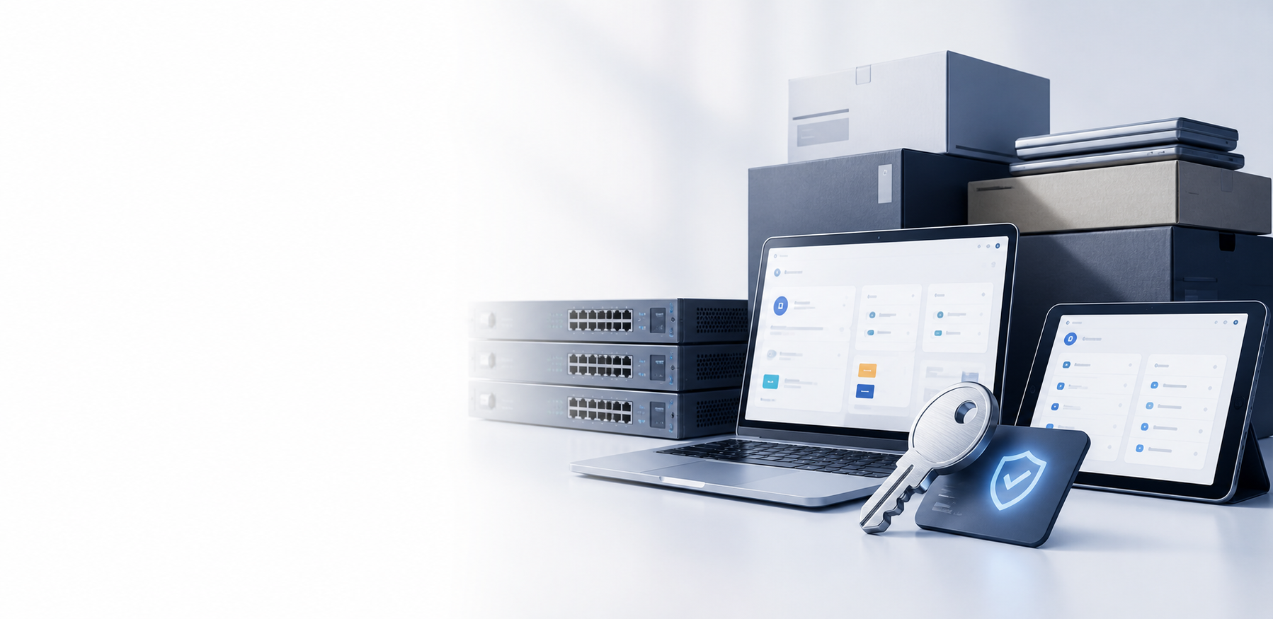 Hardware procurement and licensing concept.